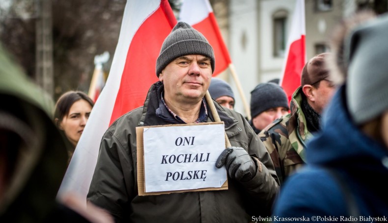 IV Marsz Pamięci Żołnierzy Wyklętych w Hajnówce, fot. Sylwia Krassowska