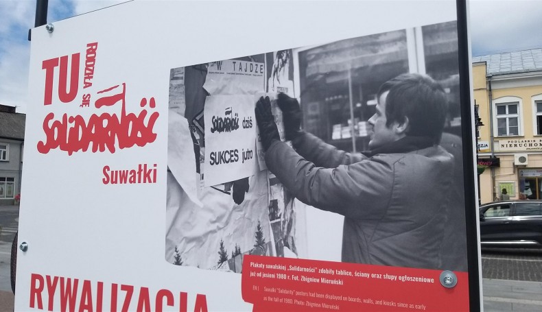 Wystawa "Tu rodziła się Solidarność", fot. Iza Kosakowska