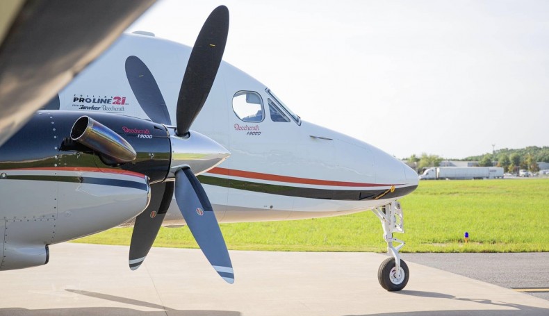 Samolot Beechcraft 1900D, źródło: mat. pras.