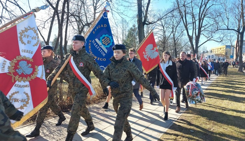 Narodowy Dzień Pamięci Żołnierzy Wyklętych w Suwałkach, fot. Iza Kosakowska