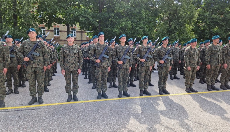 Przysięga wojskowa w Suwałkach, 6.07.2024, fot. Areta Topornicka