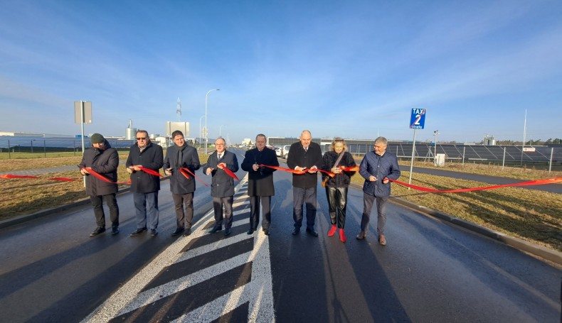 Otwarcie nowych dróg w Suwalskiej Specjalnej Strefie Ekonomicznej, 25.11.2024, fot. Iza Kosakowska