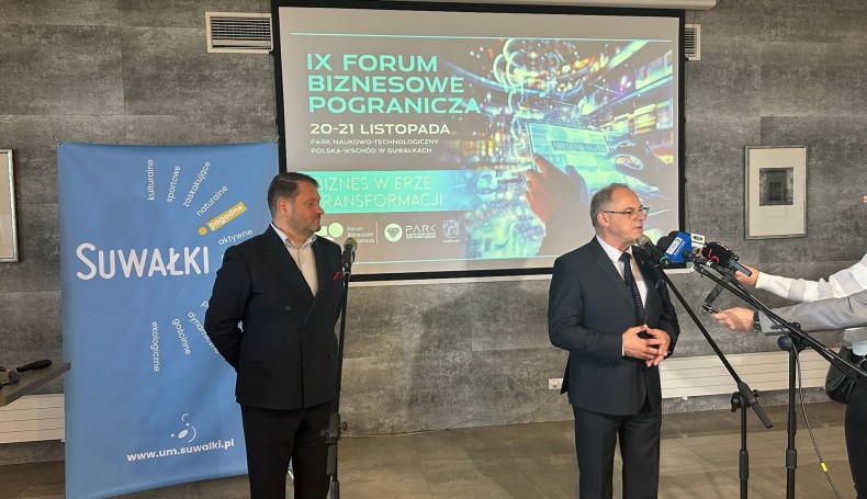 Konferencja poświęcona IX Forum Biznesowemu Pogranicza, 26.09.2025, fot. Anna Auron-Wasilewska