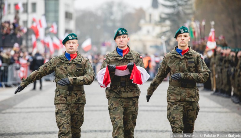 Narodowe Święto Niepodległości - obchody w Białymstoku, 11.11.2024, fot. Joanna Szubzda