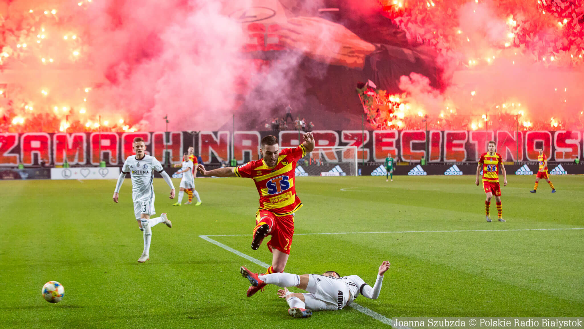 Jagiellonia nie dała rady w Warszawie [zdjęcia]