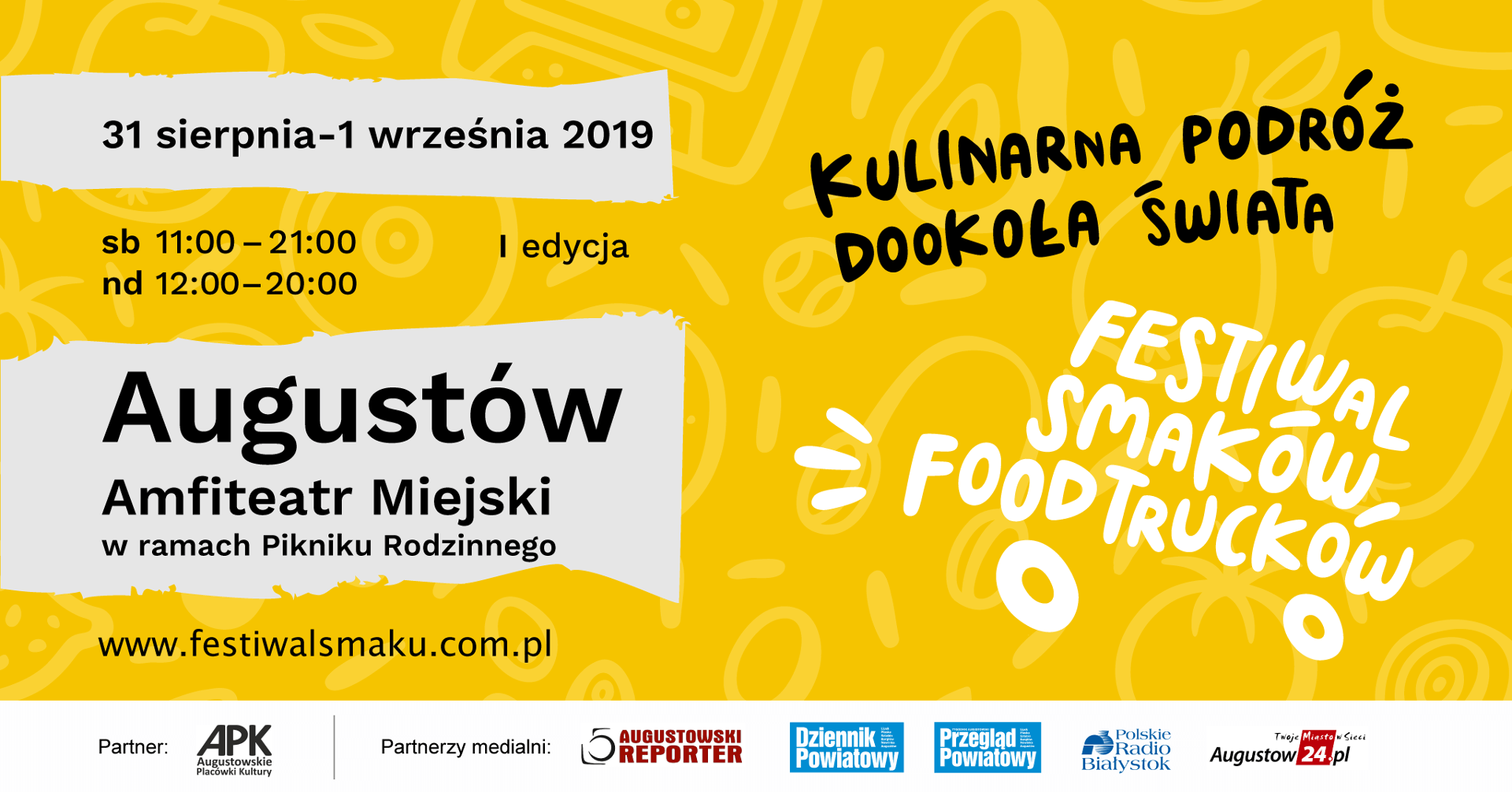 I Festiwal Smaków Food Trucków w Augustowie