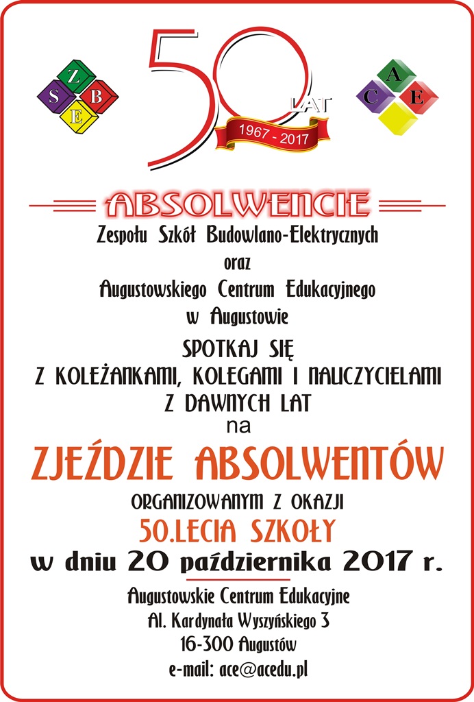 50-lecie Augustowskiego Centrum Edukacyjnego