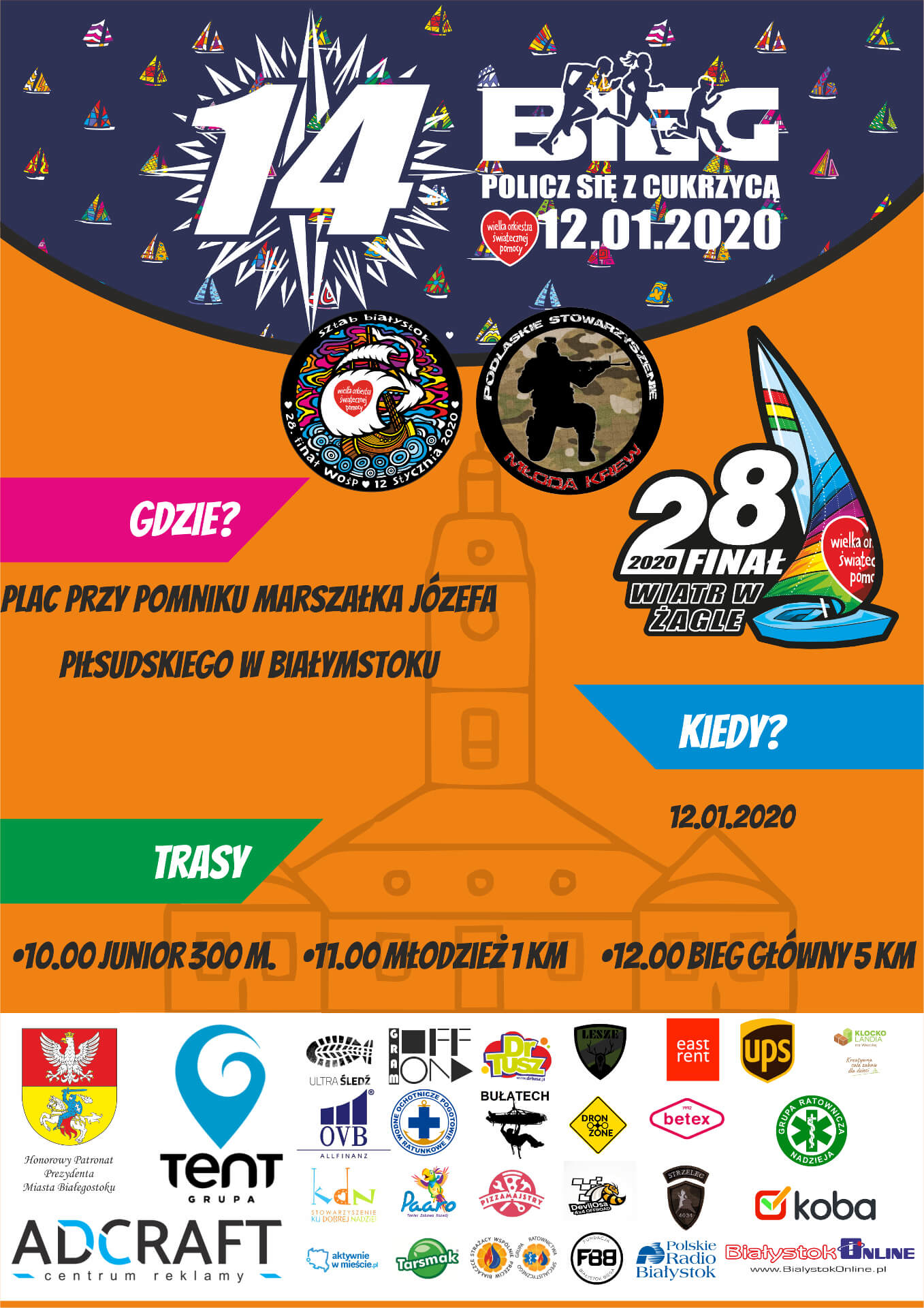 14. Bieg "Policz się z cukrzycą" w Białymstoku