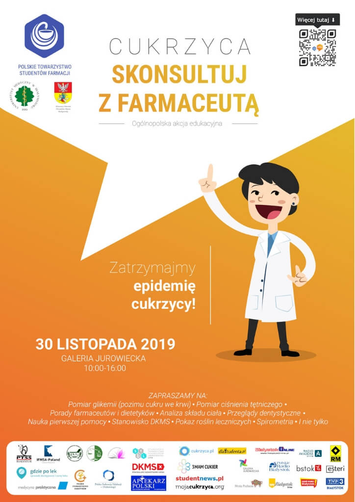 "Skonsultuj z Farmaceutą - Cukrzyca" - akcja w Białymstoku