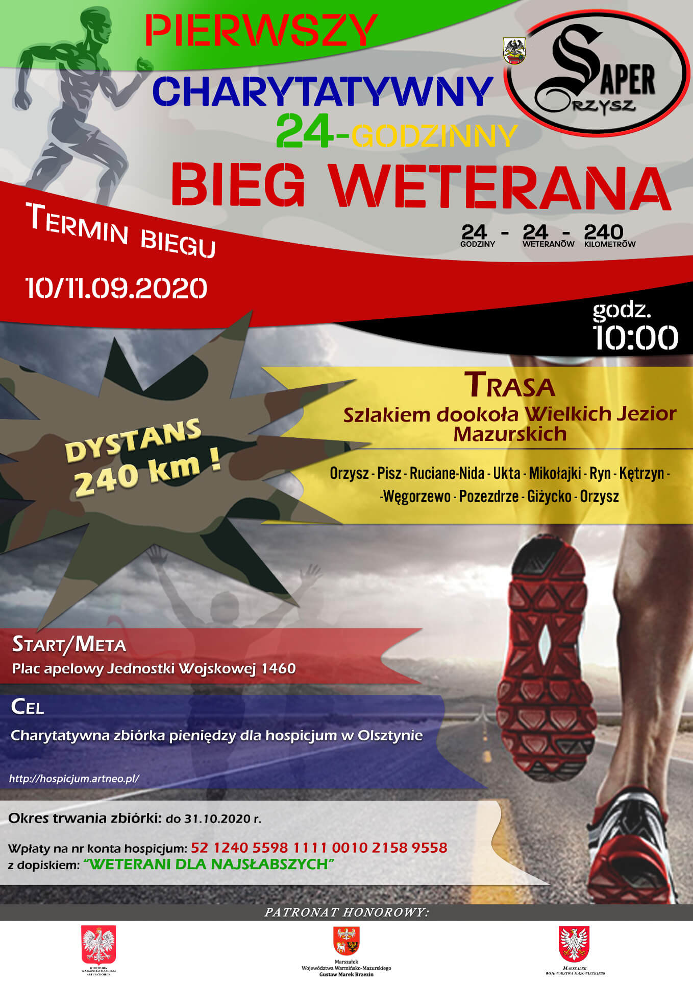 Pierwszy Charytatywny Bieg Weterana