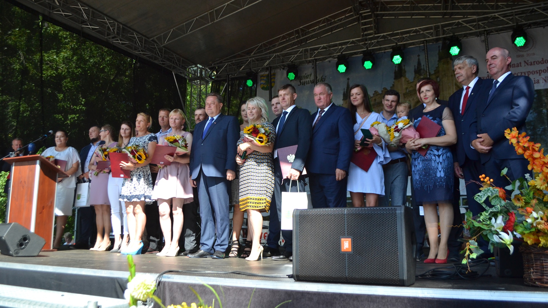 Rolnicy z Suwalszczyzny spotykali się na dożynkach w Dowspudzie