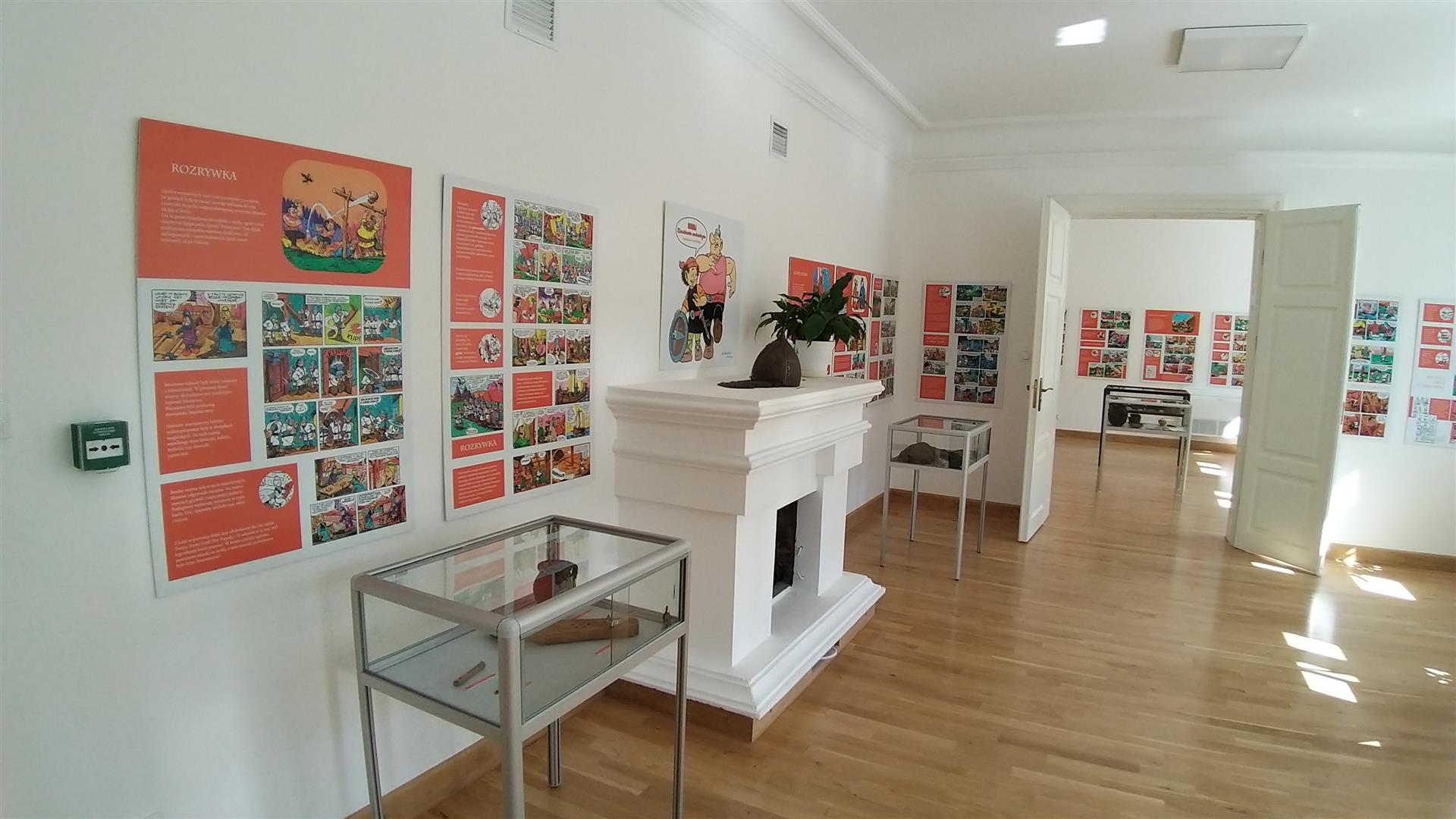 W Suwałkach można oglądać wystawę "Kajko i Kokosz – komiksowa archeologia"