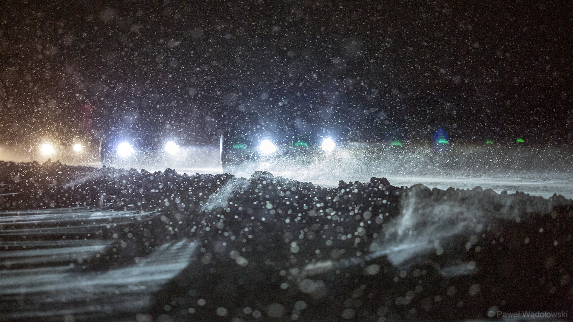 Intensywne opady sparaliżowany ruch w niektórych częściach Suwalszczyzny