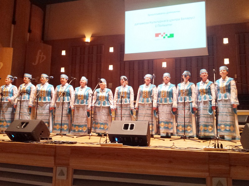 Festiwal "Piosenka Białoruska" - wystąpili artyści z całego regionu