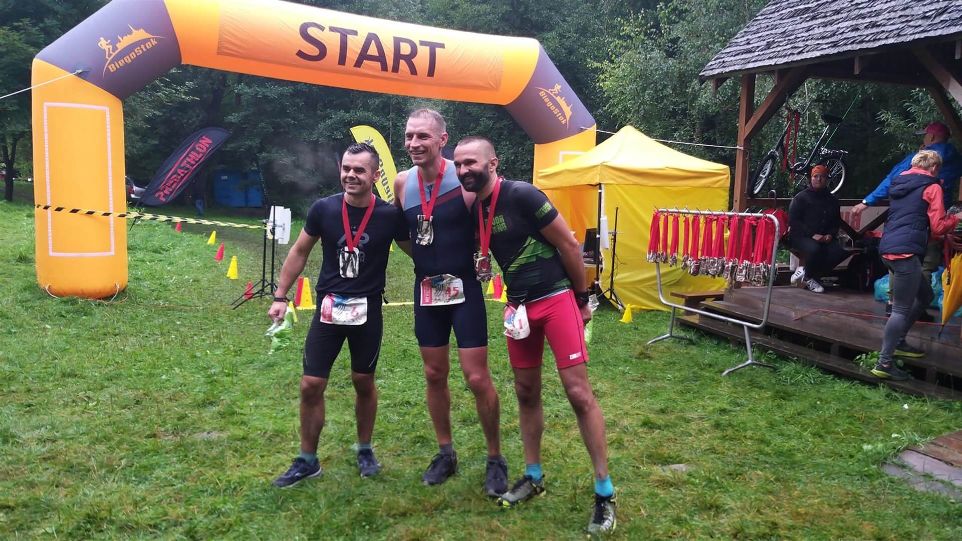 Ponad 80 osób wystartowało w triathlonie na terenie Suwalskiego Parku Krajobrazowego