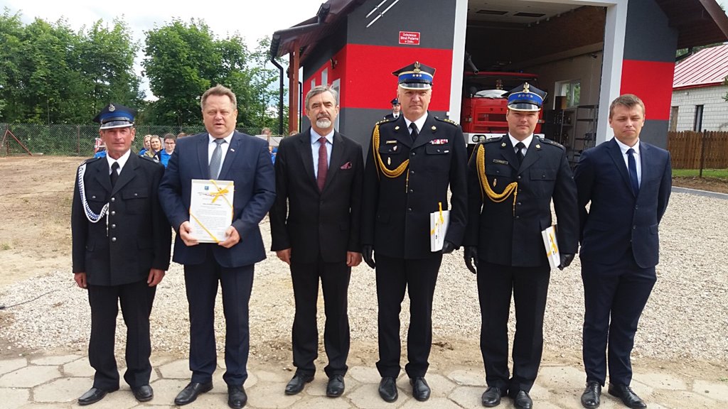 Dwie nowe remizy strażackie powstały w gminach Lipsk i Płaska