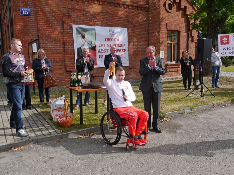 W Raczkach powitano Rafała Czupra