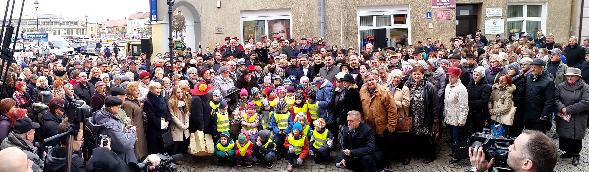 Łomża:  Mieszkańcy świętowali 100. rocznicę urodzin Hanki Bielickiej [zdjęcia]