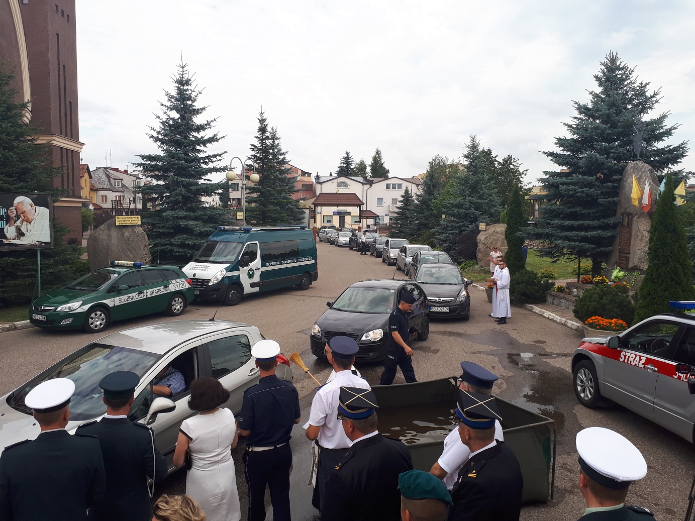 Święcenie samochodów w Suwałkach