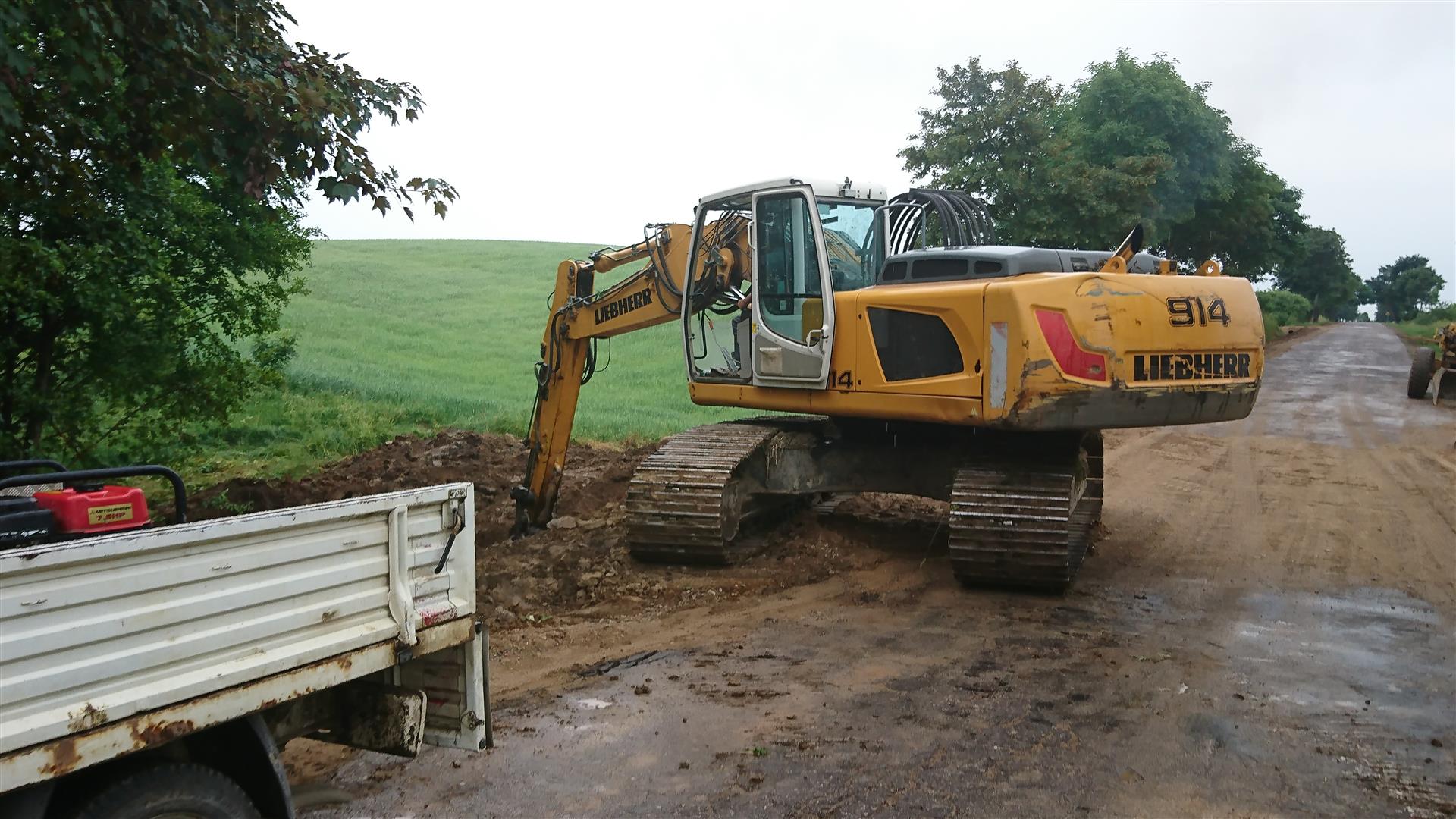 Remont drogi Smolniki - Wiżajny