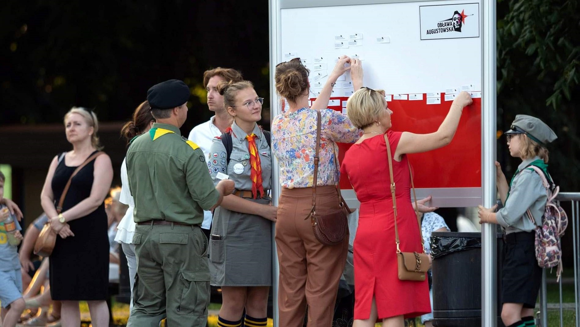 Augustów. Gra terenowa, filmy i publiczne odczytywanie nazwisk zamordowanych