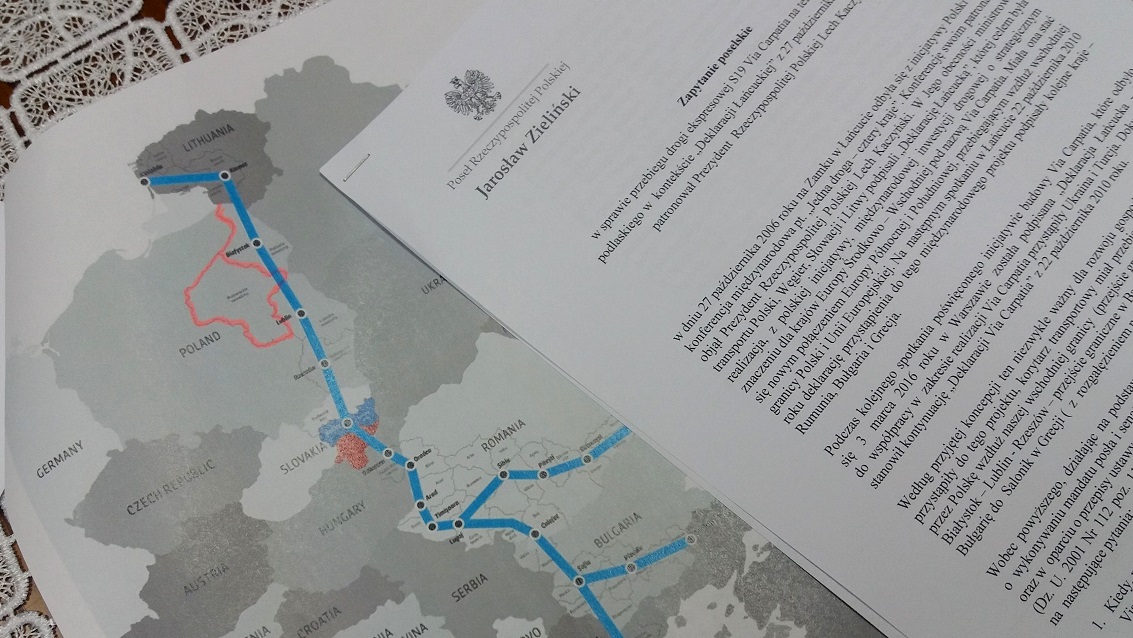 Brak modernizacji drogi z Augustowa do Białegostoku to naruszenie „Deklaracji Łańcuckiej”?