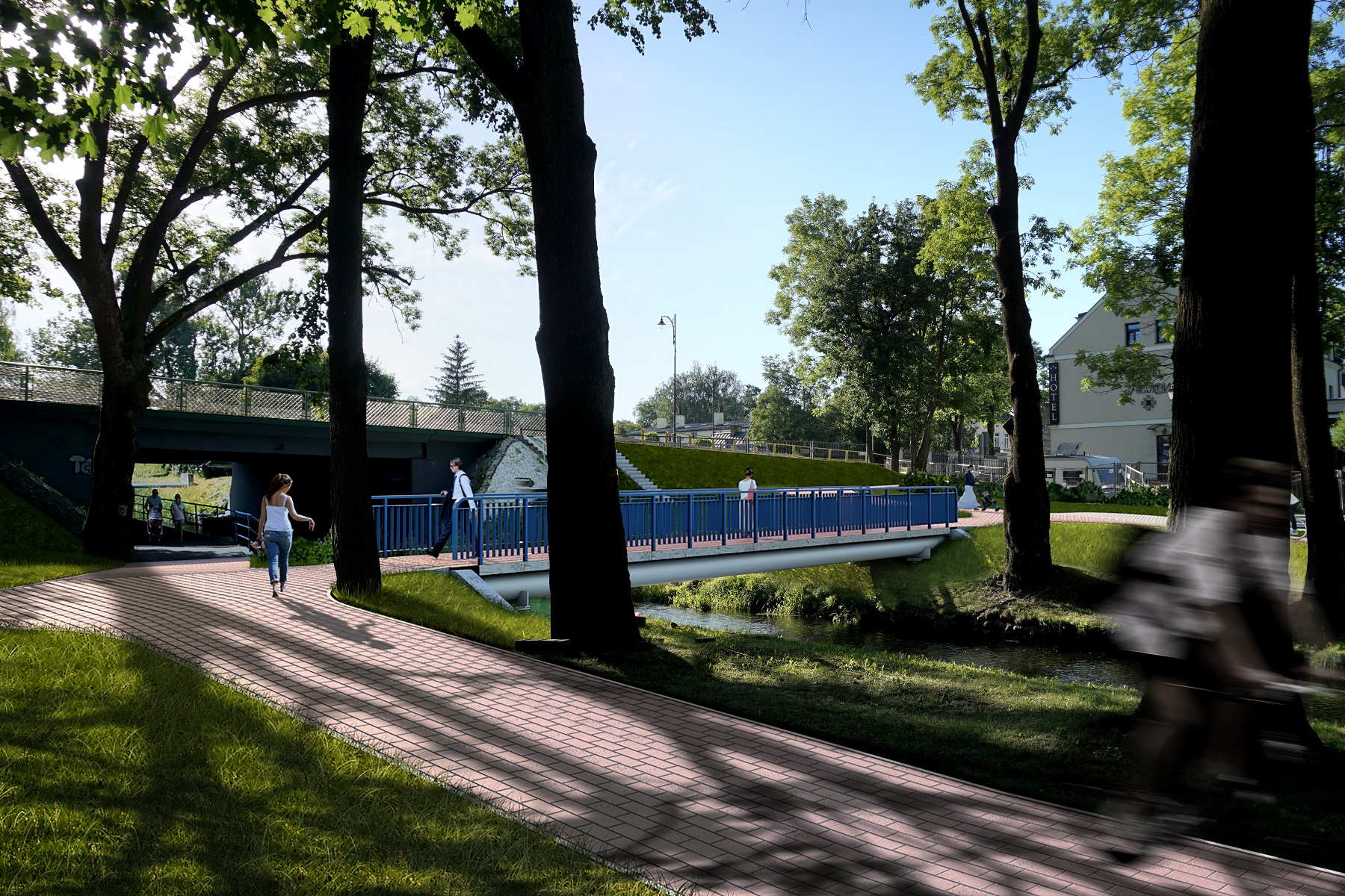 Rura nad Czarną Hańczą będzie przykryta kładką