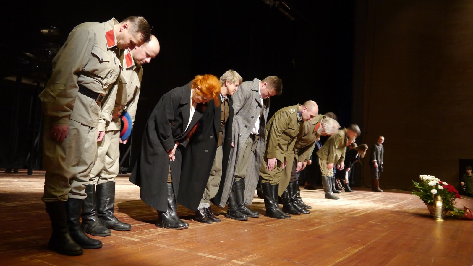 Premiera spektaklu "Obława" w Suwałkach