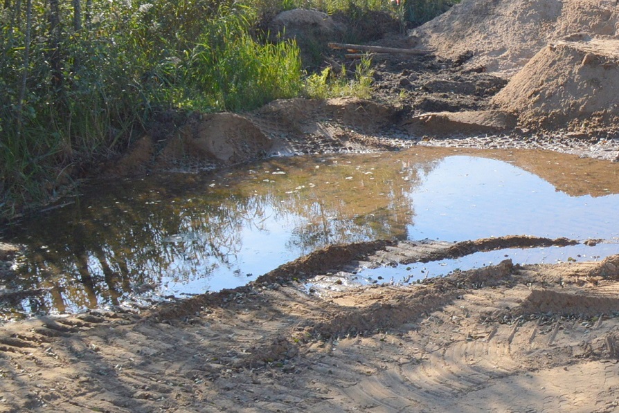 Rolnik z gminy Sztabin ma problem z drogą