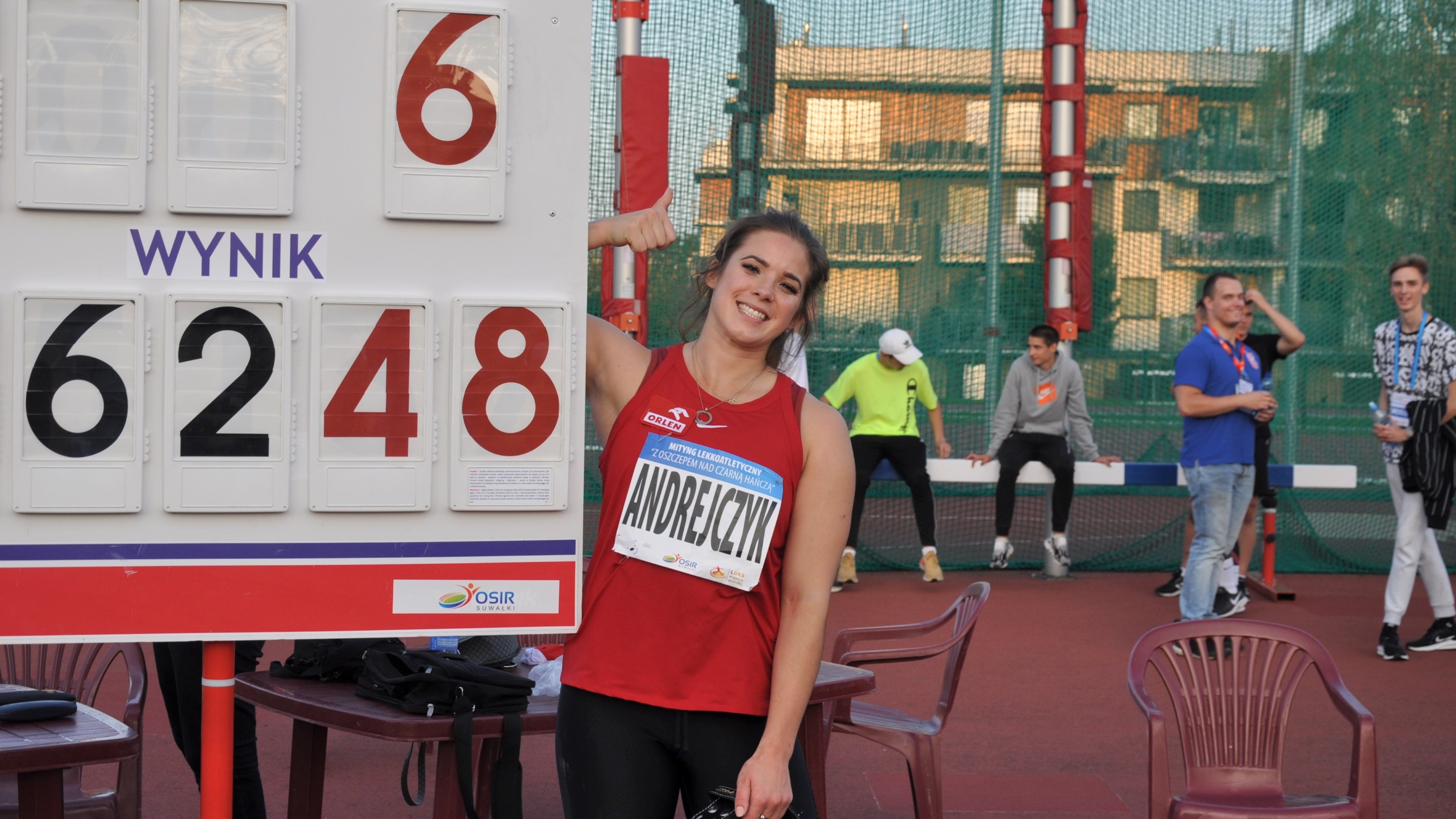 Dobre wyniki na mityngu w Suwałkach. Maria Andrejczyk wygrała rezultatem 62,48 metrów