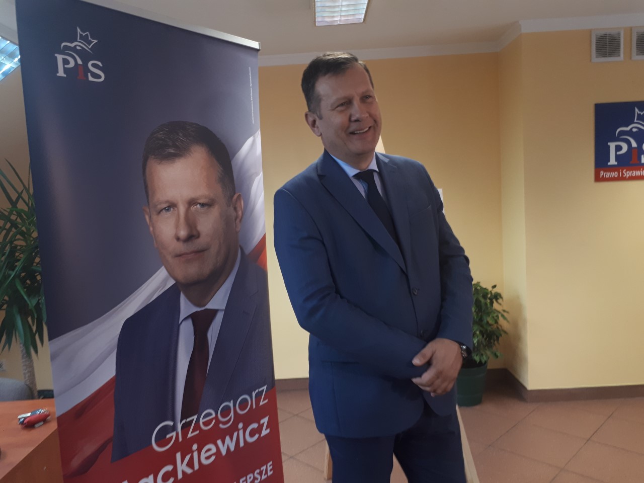 Grzegorz Mackiewicz - kandydat PiS na stanowisko prezydenta Suwałk, postuluje większą dbałość o środowisko