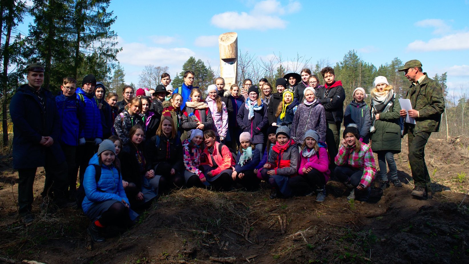 Suwalski ZHR świętuje 30-lecie. Druhowie i druhny z posadzili dziesiątki drzew