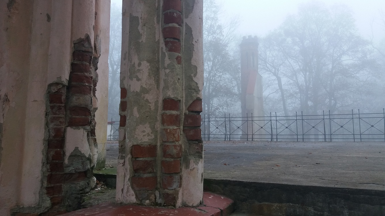 Ruiny pałacu Paca w Dowspudzie są w coraz bardziej opłakanym stanie