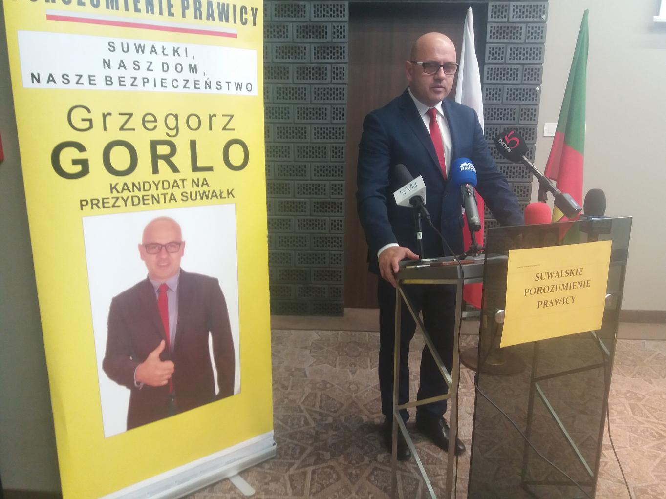 Grzegorz Gorlo po raz kolejny walczy o stanowisko prezydenta Suwałk
