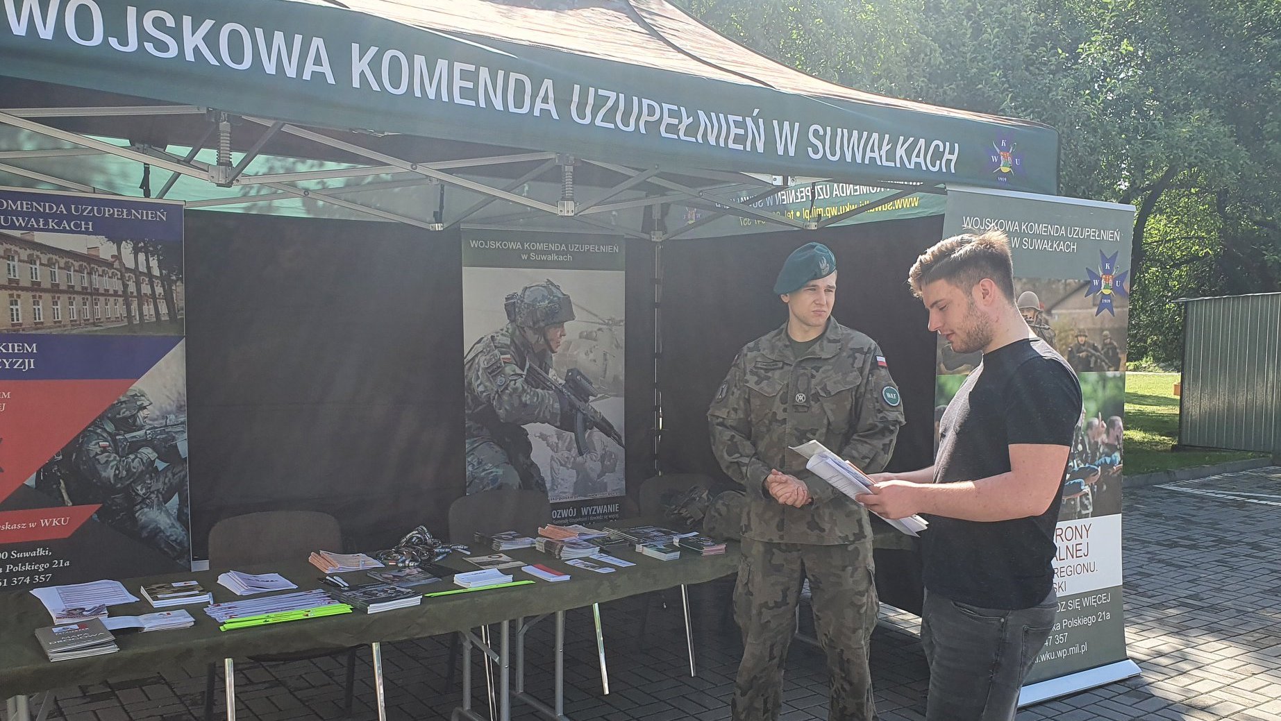 Wojskowa Komenda Uzupełnień w Suwałkach ma teraz patrona