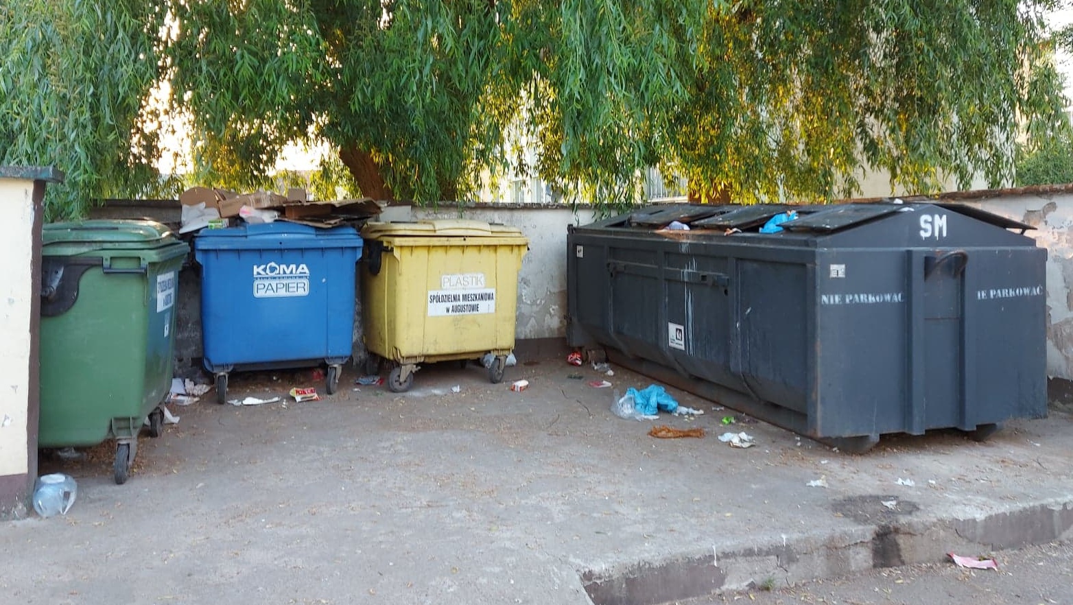 Czy centrum Augustowa utonie w śmieciach?