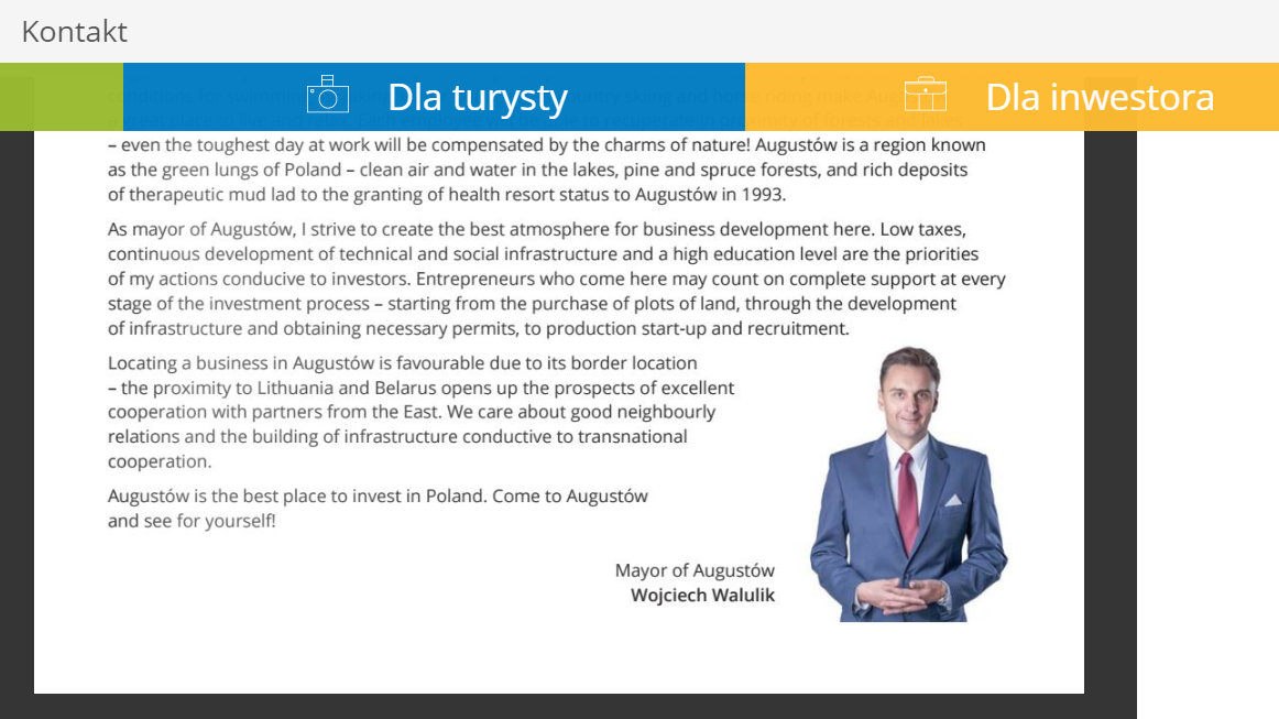 Augustowski radny zwrócił uwagę na - jak twierdzi - nieporządek panujący na stronie urzędu miasta