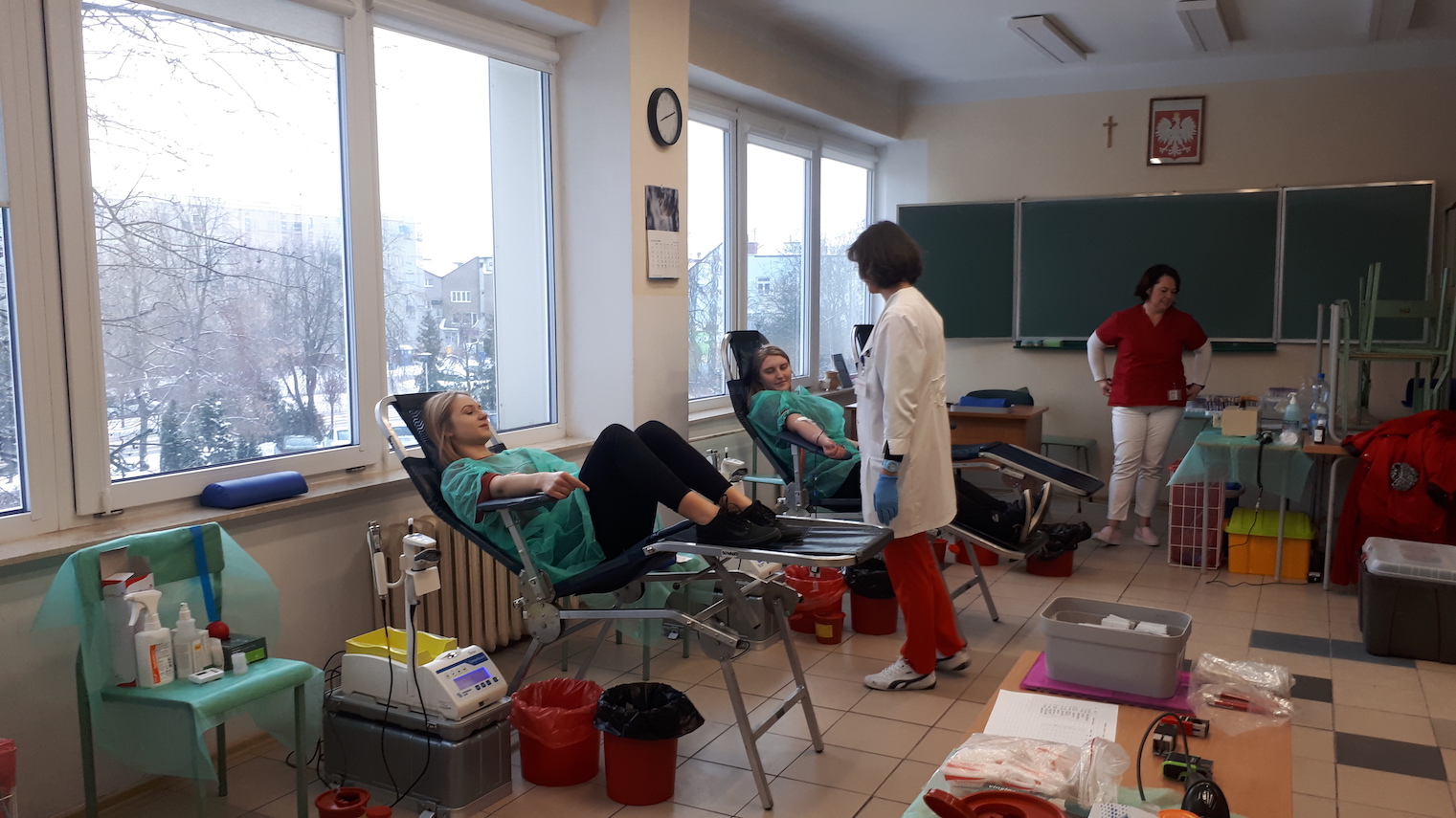 Suwalscy uczniowie i nauczyciele oddali krew