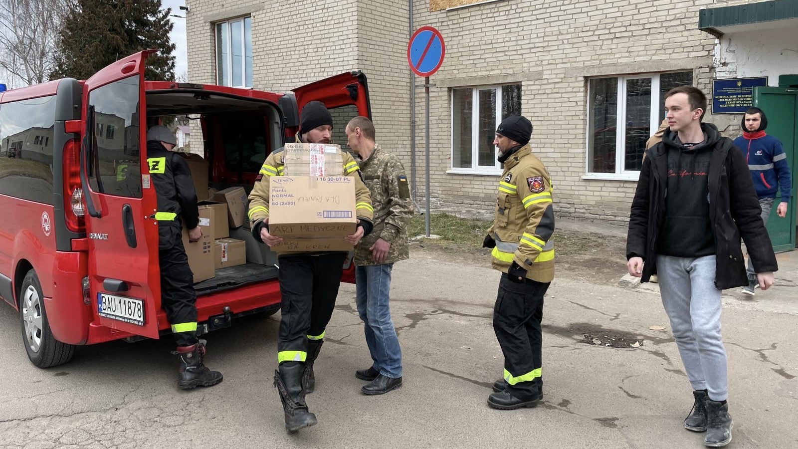 Druhowie z OSP Augustów – Lipowiec byli na Ukrainie