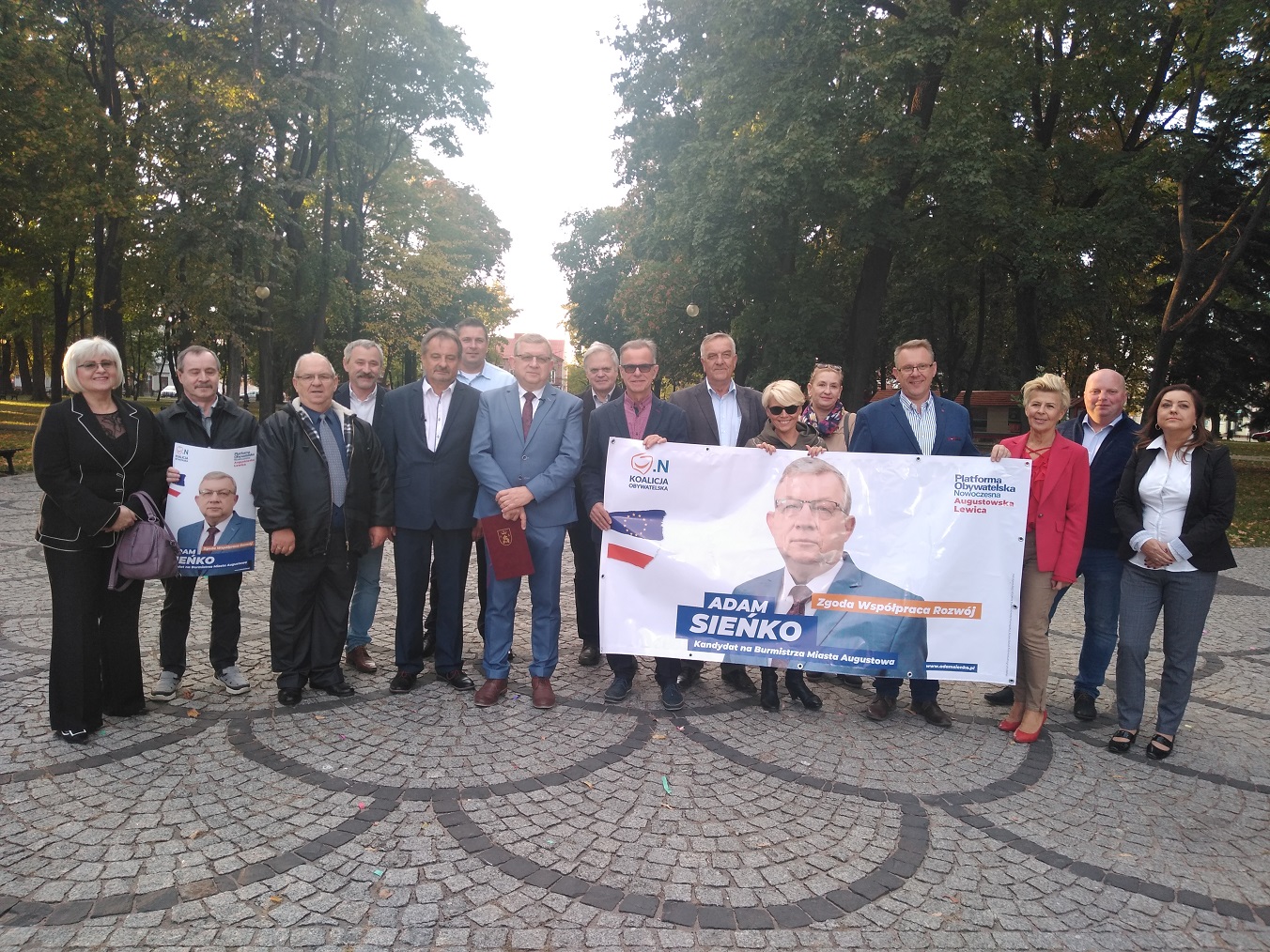 Adam Sieńko obiecuje równomierny rozwój Augustowa