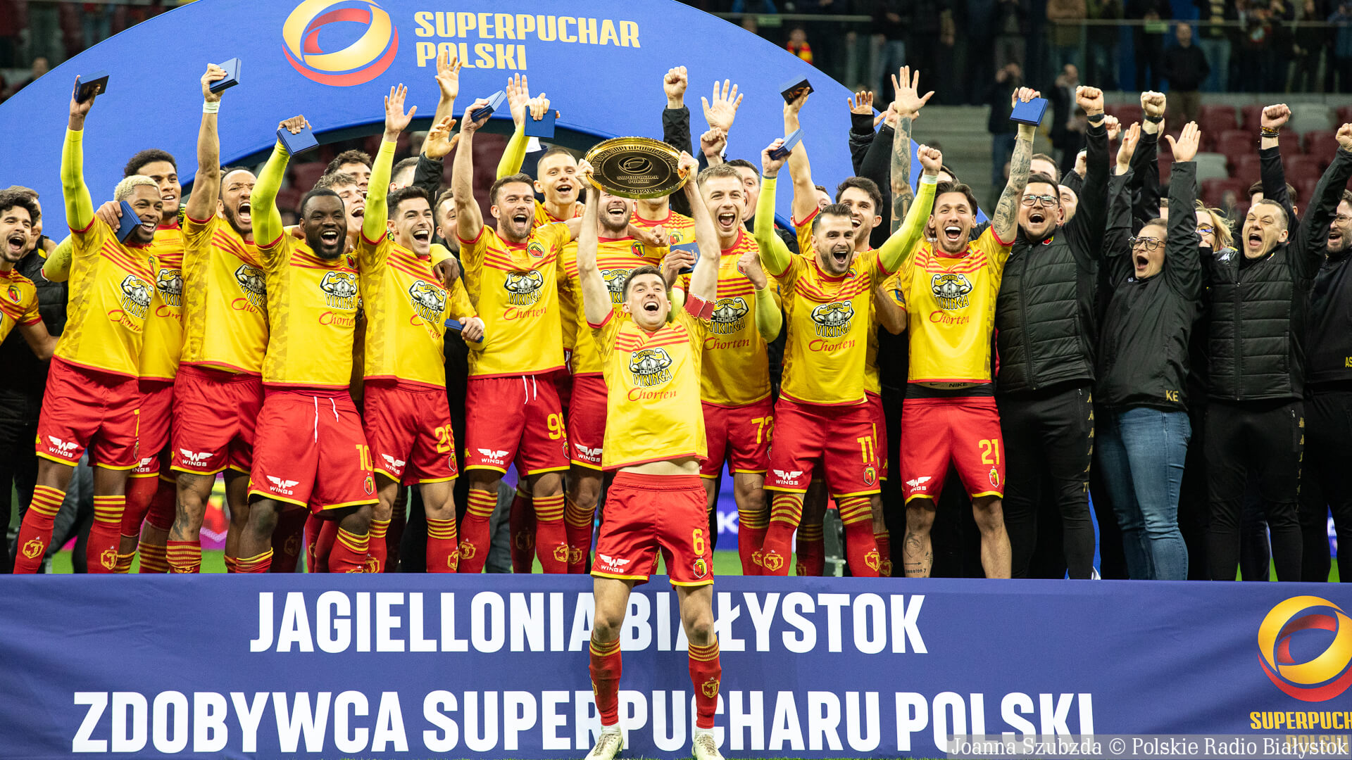 Jagiellonia Białystok - Wisła Kraków, 2.04.2025, fot. Joanna Szubzda