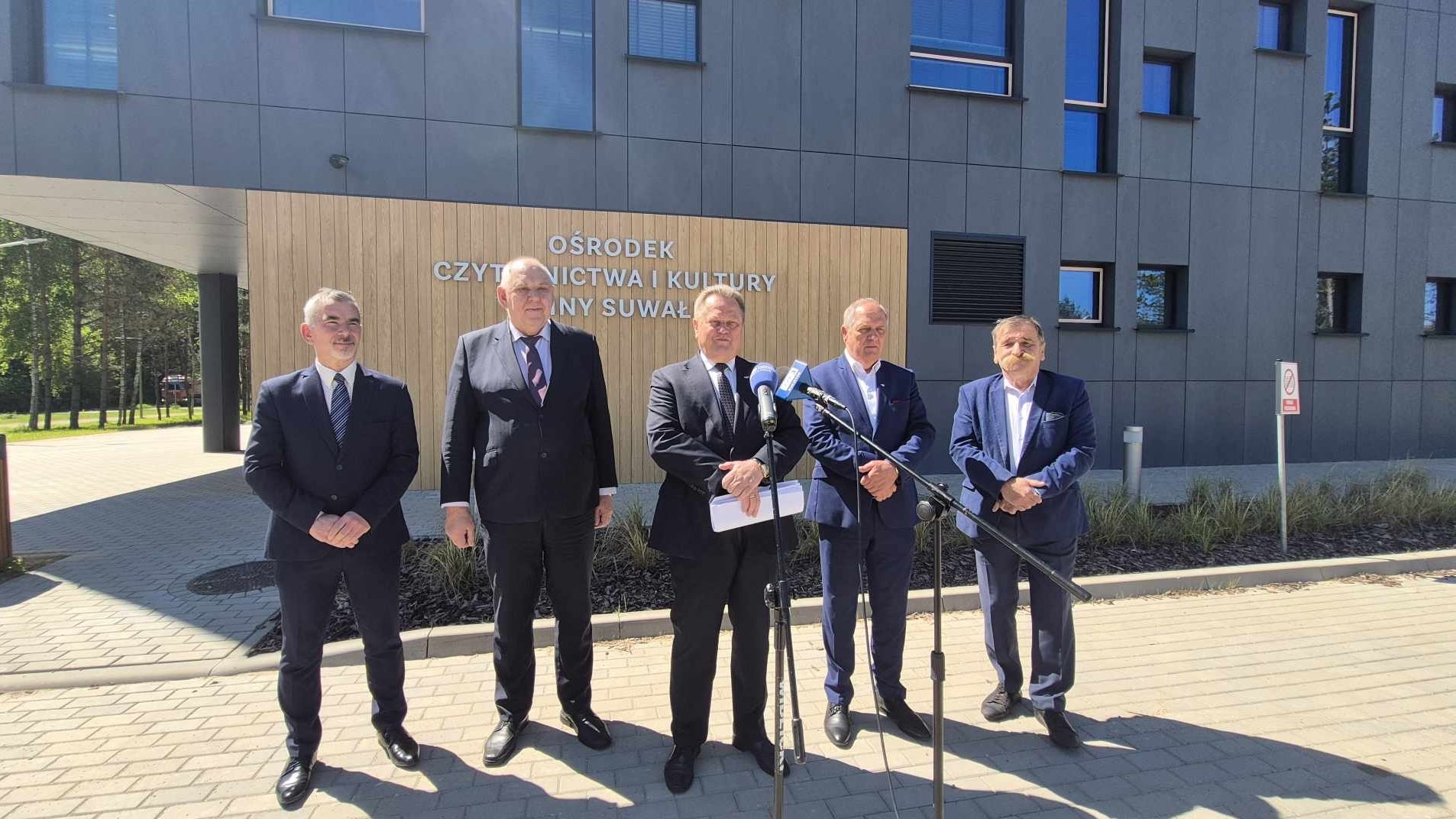 Konferencja prasowa PiS w Płocicznie, 27.05.2025, fot. Areta Topornicka