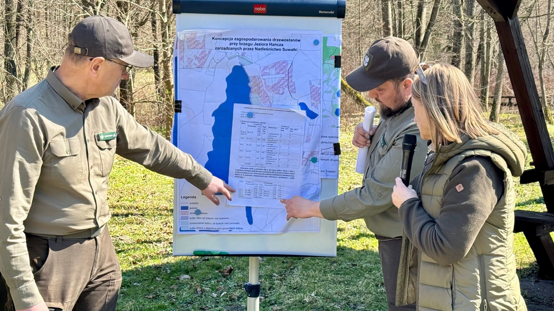 Spotkanie w sprawie wycinek w Suwalskim Parku Krajobrazowym, 4.04.2025, fot. Anna Auron-Wasilewska