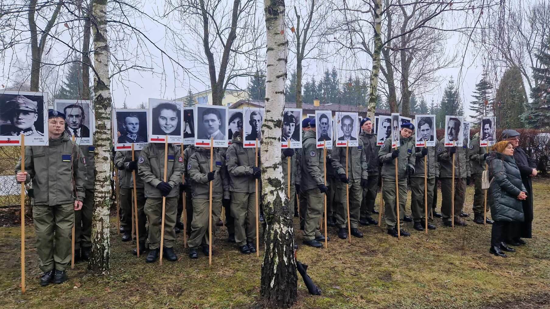 W Suwałkach oddano cześć Żołnierzom Wyklętym, 28.02.2025, fot. Areta Topornicka